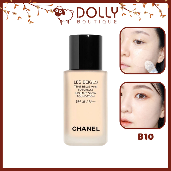 Kem Nền Chanel Les Beiges Teint Belle Mine Naturelle Healthy Glow Hydration And Longwear Foundation B10 30ml