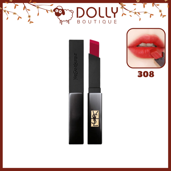 Son Thỏi Lì YSL The Slim Velvet Radical Matte Lipstick 308 Radical Chili