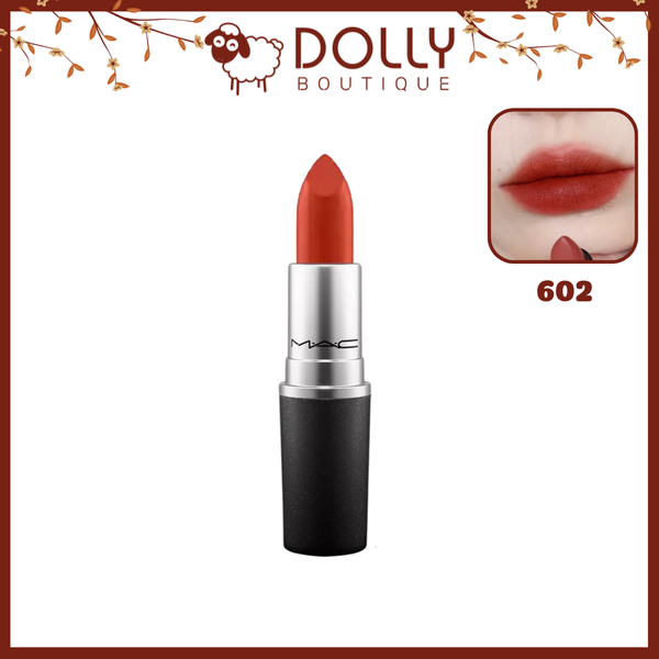 Son Thỏi MAC Matte Lipstick Rouge #602 Chili (Màu Đỏ Gạch)