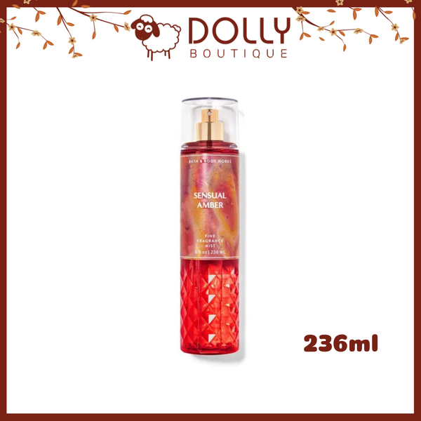 Xịt Thơm Nữ Bath & Body Works Sensual Amber Fine Fragrance Mist 236ml