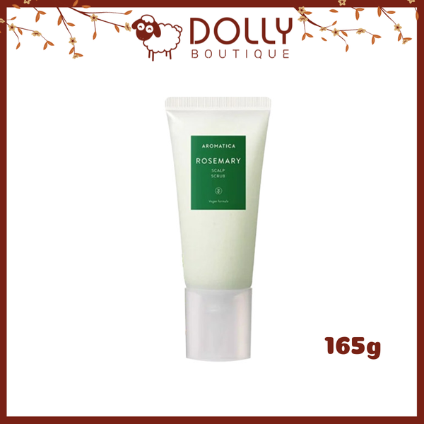 Tẩy Da Chết Da Đầu Aromatica Rosemary Scalp Scrub - 165g