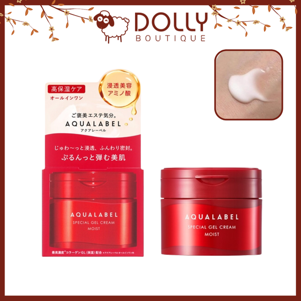 Kem Dưỡng Ẩm Shiseido Aqualabel Special Gel Cream Moist - 90g