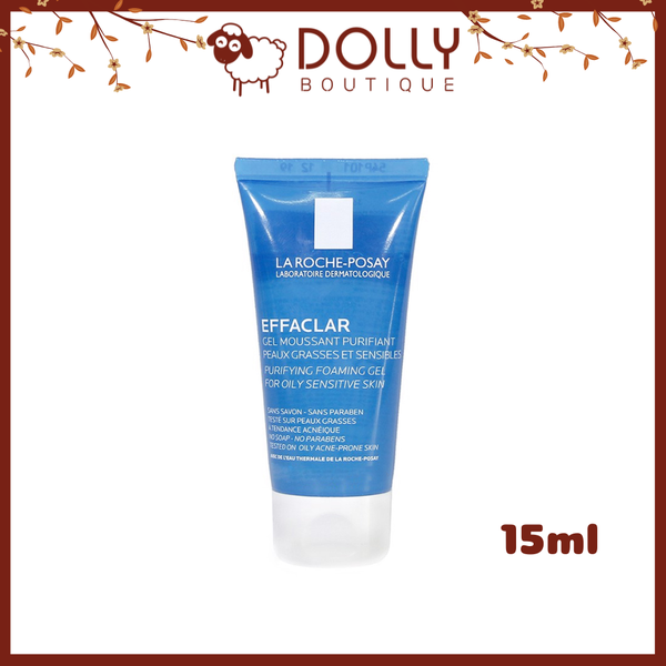 Sữa Rửa Mặt La Roche-Posay Effaclar Purifying Foaming Gel 15ml