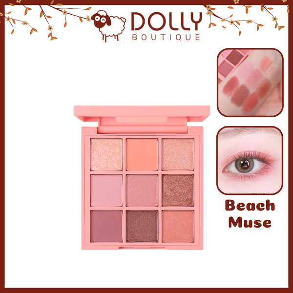 Bảng Phấn Mắt 9 Màu 3CE Multi Eye Color Palette - Beach Muse 8.2g