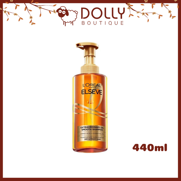 Dầu Gội L'Oreal Paris Extraordinary Oil Smooth Shampoo 440ml