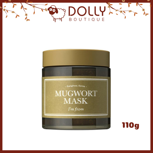 Mặt Nạ Ngải Cứu Làm Dịu, Thải Độc Da I'm From Mugwort Mask - 110g