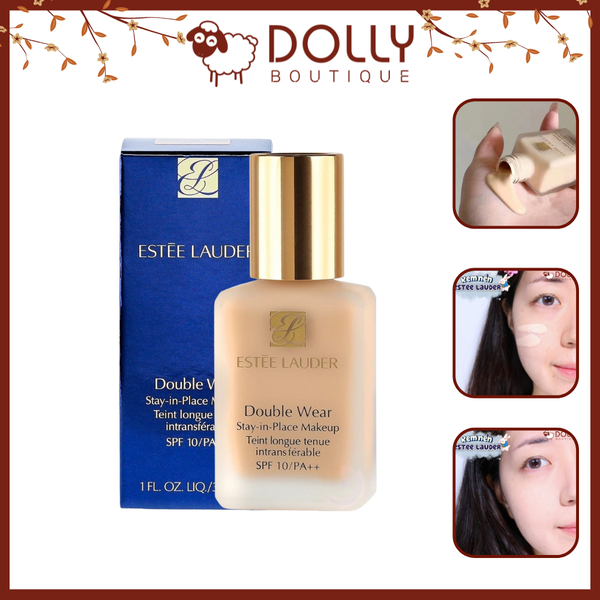 Kem Nền Estee Lauder Double Wear Stay-in-Place Makeup SPF10 1W1 Bone - 30ml