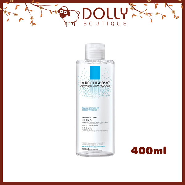 Nước Tẩy Trang Dành Cho Da Thường Nhạy Cảm La Roche-Posay Micellar Water Ultra Sensitive Skin - 400ml
