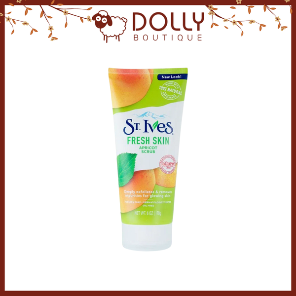 Tẩy Da Chết Mặt Dạng Hạt ST.Ives Fresh Skin Apricot Scrub 170g