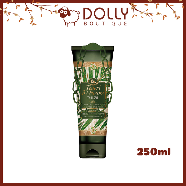 Sữa Tắm Nước Hoa Hương Hoa Dâm Bụt Và Tinh Dầu Tamanu Tesori D'Oriente Thai Spa Bath Cream - 250ml