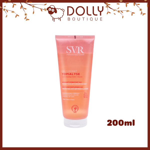 Gel Rửa Mặt Dành Cho Da Nhạy Cảm Và Da Khô SVR Topialyse Gel Lavant Cleansing -  200ml