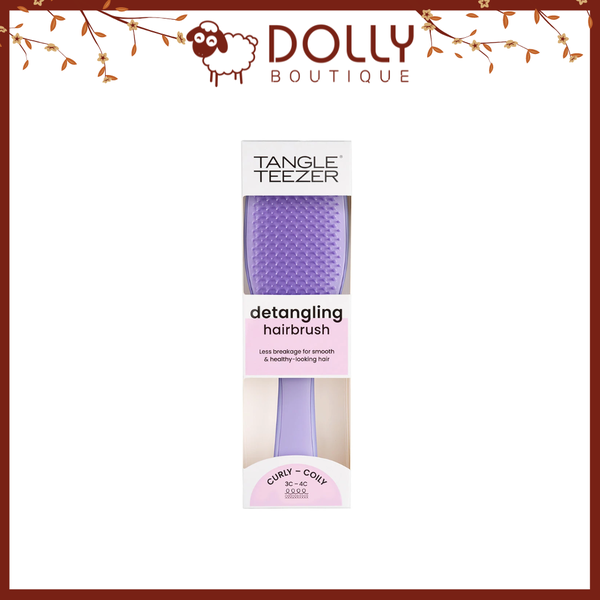 Lược Gỡ Rối Giảm Gãy Rụng Tangle Teezer The Wet Detangler Purple Passion Hairbrush (Tím Đậm)