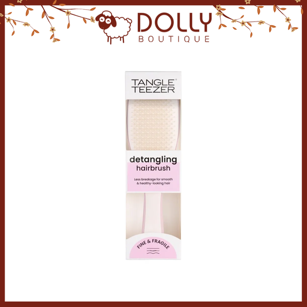 Lược Gỡ Rối Giảm Gãy Rụng Tangle Teezer The Wet Detangler Pink Whisper Hairbrush (Cam Da)