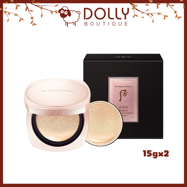 Phấn Nước The History of Whoo Cheonyuldan Signature Cushion Foundation No.21 0126