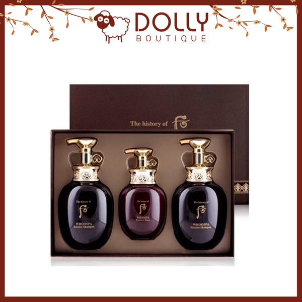 Bội Gội Xả The History of Whoo Spa Essence Shampoo & Essence Rinse 350ml*2 + 220ml