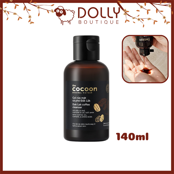Gel Rửa Mặt Cà Phê Đak Lak Cocoon Coffee Cleanser 140ml