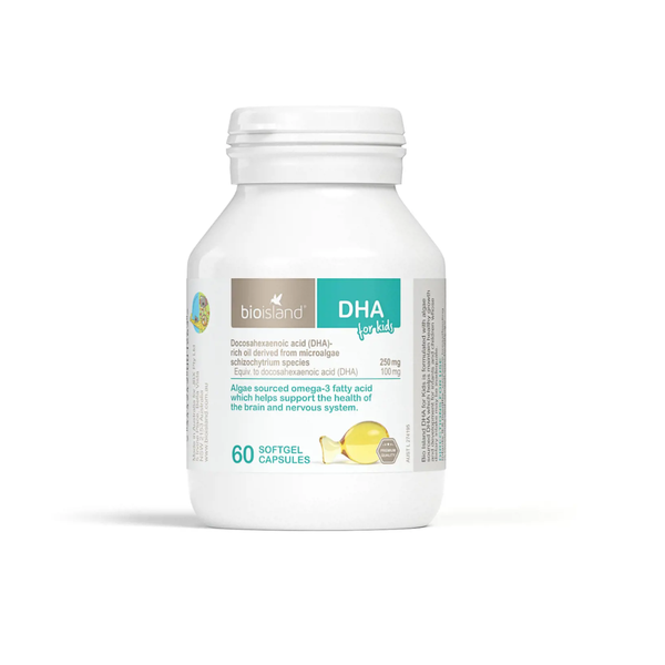Bổ sung DHA cho trẻ BIOISLAND DHA For Kids L/60V