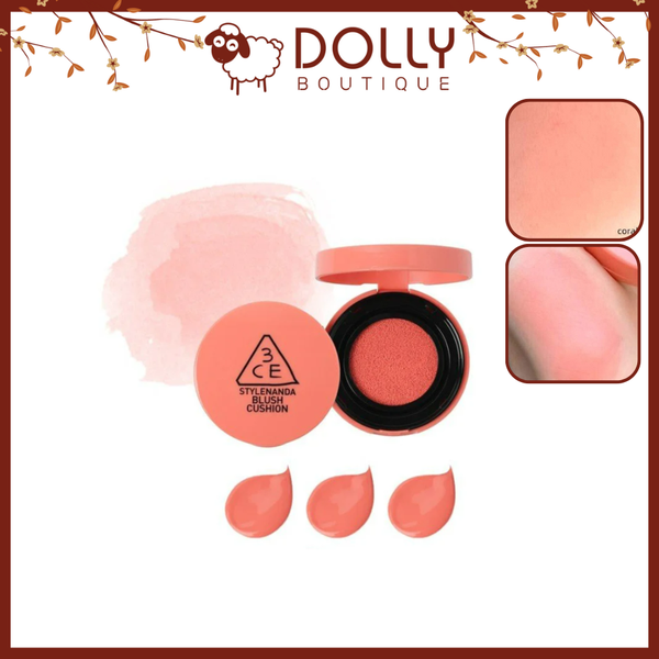 Phấn Má Dạng Cushion 3CE Blush Cushion - Coral