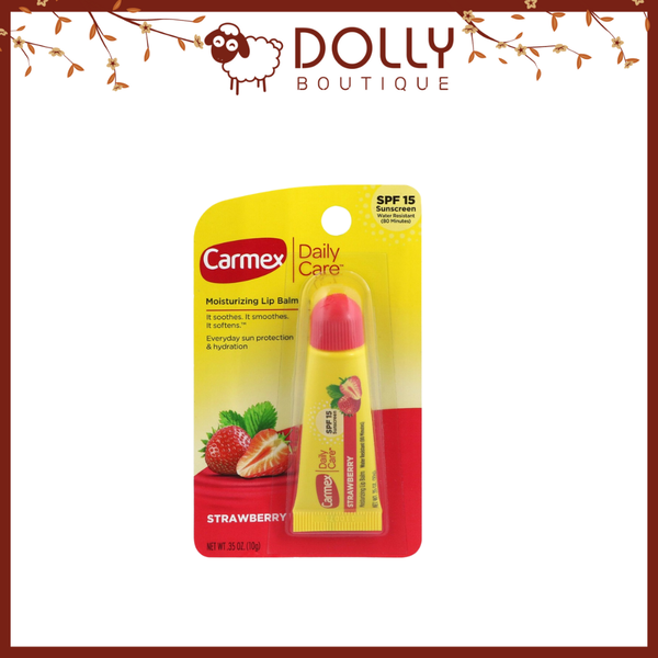 Son Dưỡng Môi Dạng Tuýp Carmex Strawberry 10gr