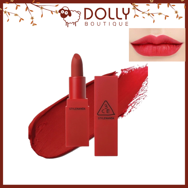 Son thỏi lì 3CE Red Recipe Matte Lip Color 3.5gr - 213 Fig