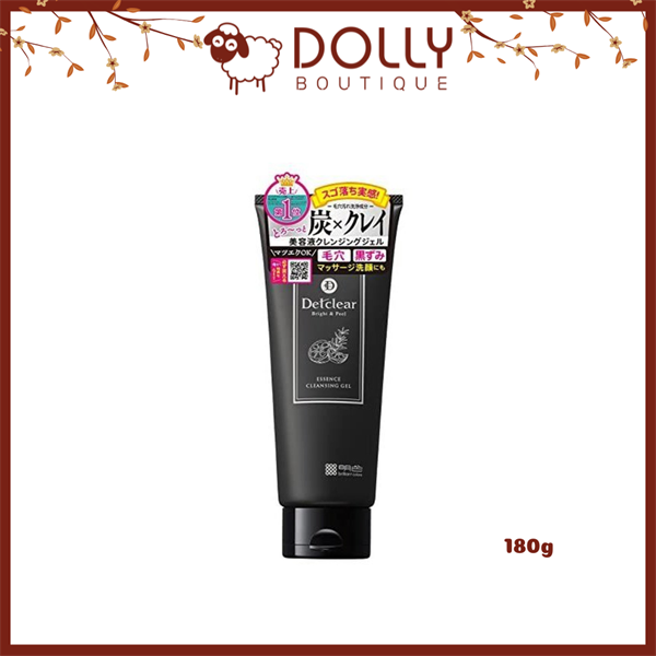 Gel Tẩy Tế Bào Chết Detclear Bright And Peel Essence Cleansing Gel 180g