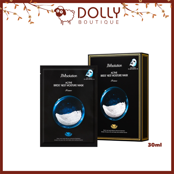 Mặt Nạ Giấy Jm Solution Active Birds'nest Moisture Mask Prime 30ml