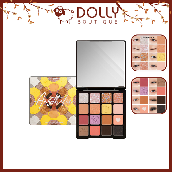 Phấn Mắt 16 Ô Lemonade Aesthetic Eyeshadow Palette (Version 2) - 20.8g