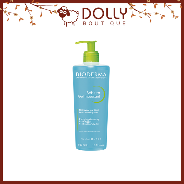 Gel Rửa Mặt Dành Cho Da Nhạy Cảm Bioderma Sebium Gel Moussant - 500ml