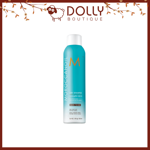 Dầu Gội Khô Moroccanoil Dry Shampoo Dark Tones - 205ml (Dành Cho Tóc Tối Màu)