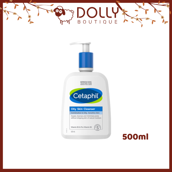 Sữa Rửa Mặt Dịu Nhẹ Cetaphil Oily Skin Cleanser 500ml