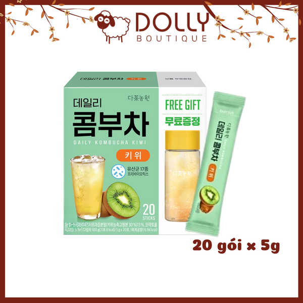 Trà Danongwon Daily Kombucha Kiwi 1 gói x 5g (Hương Kiwi)