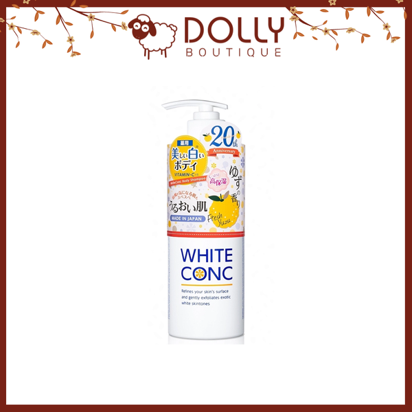 Sữa Tắm Trắng Da Nhật Bản White Conc Body Shampoo - 600ml