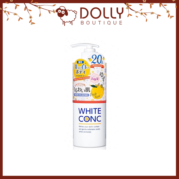 Sữa Tắm Trắng Da Nhật Bản  White Conc Body Shampoo - 600ml