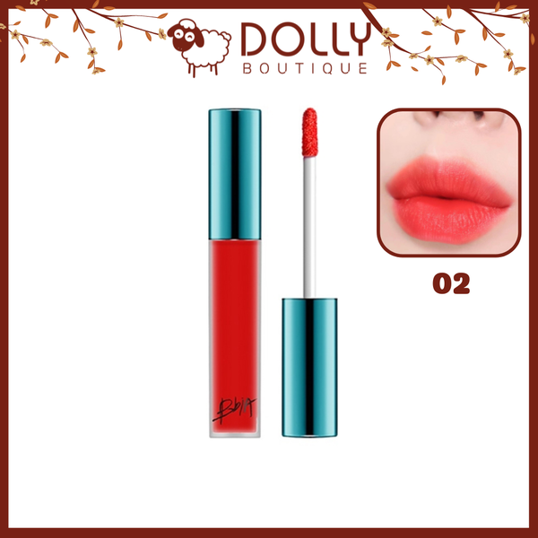 Son Kem Lì Bbia Last Velvet Lip Tint #02 Extra Bounce (Màu Đỏ Cam) - 5g