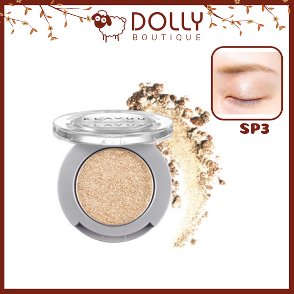 Nhũ mắt Klavuu Urban Pearlsation Sparkle Eyeshadow SP3 Crystal Gold ( Tông Vàng) - 1.4g