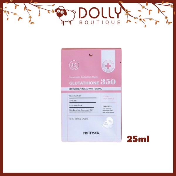 Mặt Nạ Giấy Pretty Skin Treatment Collection Mask Glutathione 350 - 25ml