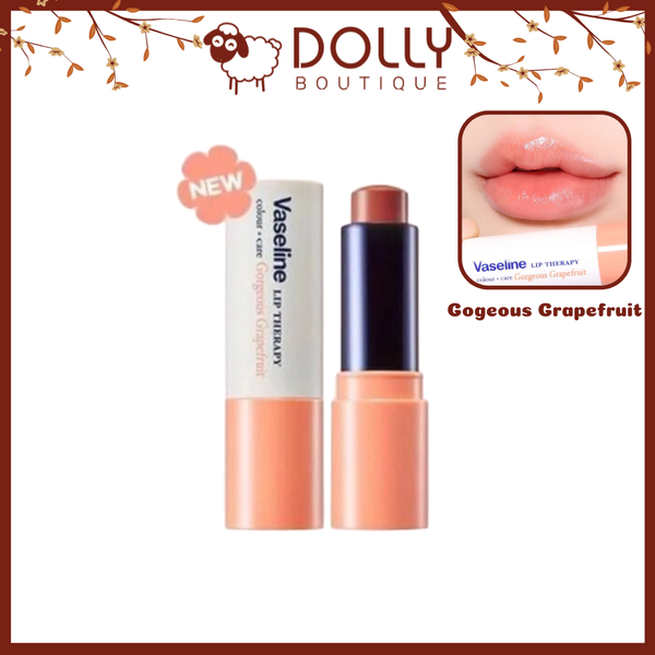Son Dưỡng Môi Có Màu Vaseline Lip Therapy Colour Stick #Gogeous Grapefruit (Màu Cam Đất) 4.2g
