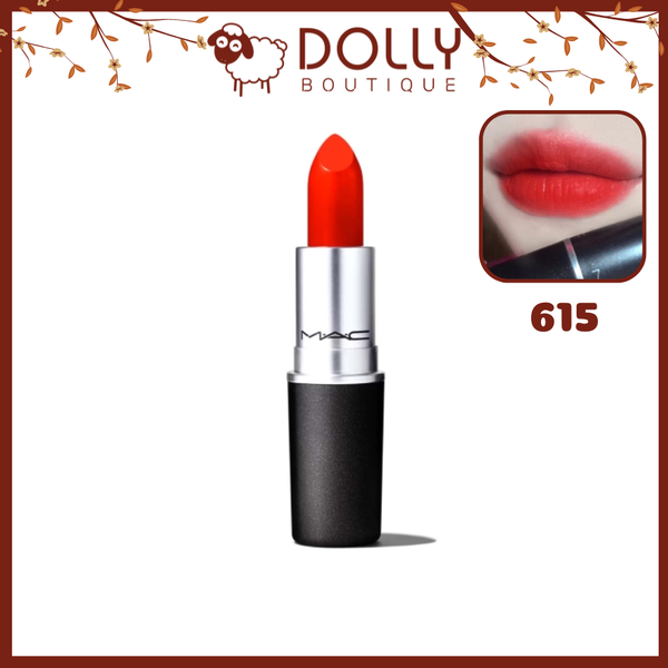 Son Thỏi Lì MAC Matte Lipstick #615 So Chaud (Màu Đỏ Cam) - 3g