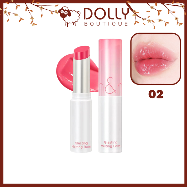 Son Dưỡng Có Màu Romand Glasting Melting Balm #02 Lovey Pink ( Màu Hồng Nhạt )- 3.5g