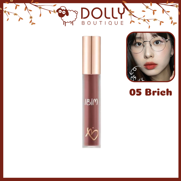 Son Kem Lì IBIM Bare Mousse Lip Tint  #05 Brich ( Màu Đỏ Chili )