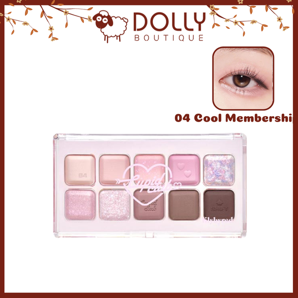 Bảng Phấn Mắt Đa Hiệu Ứng Lilybyred Cupid Club Eyeshadow #04 Cool Membership - 10.5g