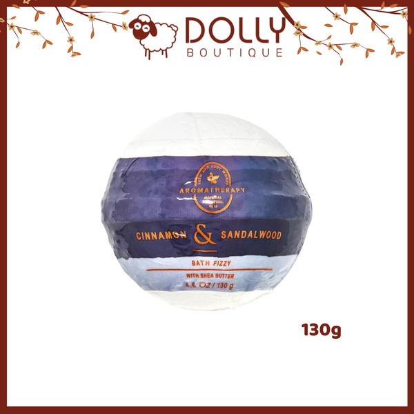 Viên Tắm Sủi Bath And Body Works Cinnamon & Sandalwood Bath Fizzy 130g