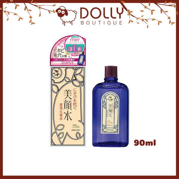 Nước Cân Bằng Giảm Mụn Meishoku Bigansui Medicated Skin Lotion 90ml