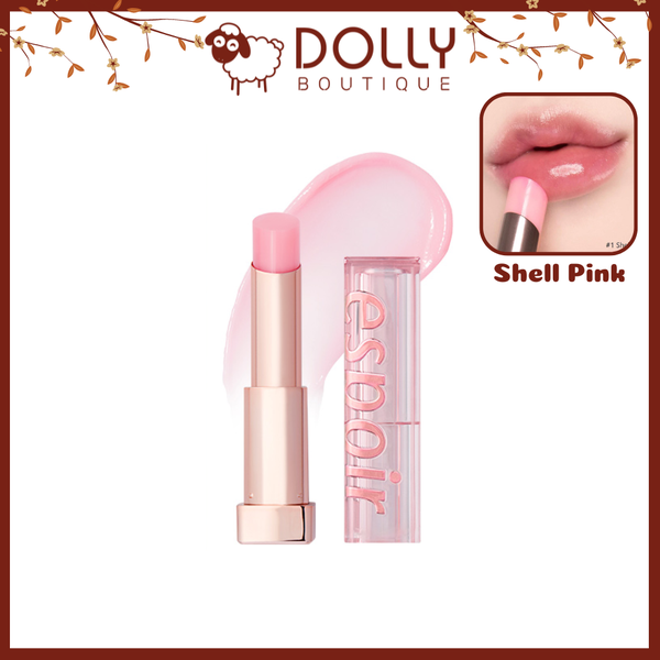 Son Dưỡng Có Màu Espoir Nowear Glow Lip Balm #PK001 Shell Pink ( Màu Hồng ) - 4.5g