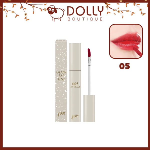 Son Tint Bóng Bbia Glow Lip Tint #05 Vin Chaud ( Màu Đỏ Cherry )