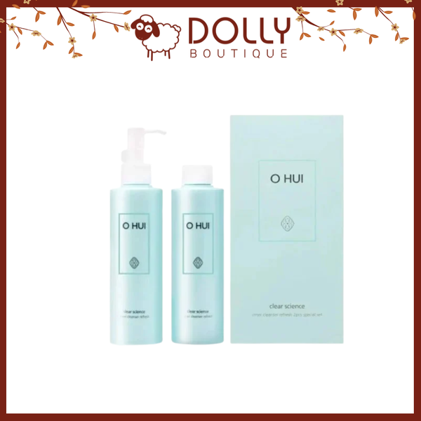 Dung Dịch Vệ Sinh Phụ Nữ Ohui Clear Science Inner Cleanser Refresh - 200ml*2