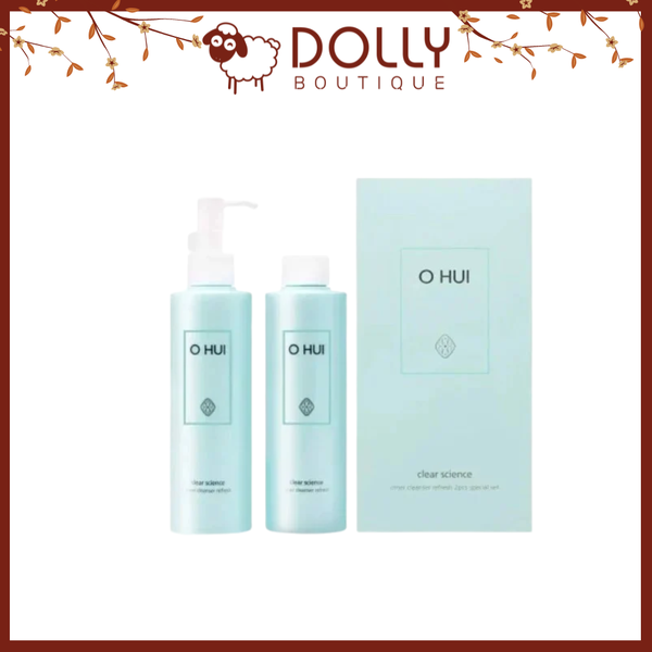 Dung Dịch Vệ Sinh Phụ Nữ Ohui Clear Science Inner Cleanser Refresh - 200ml (Tách Set)