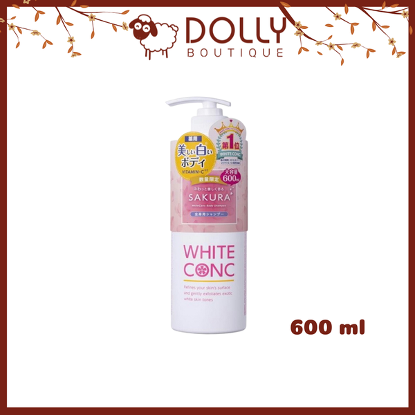 Sữa Tắm Trắng Da Nhật Bản White Conc Sakura Body Shampoo 600ml