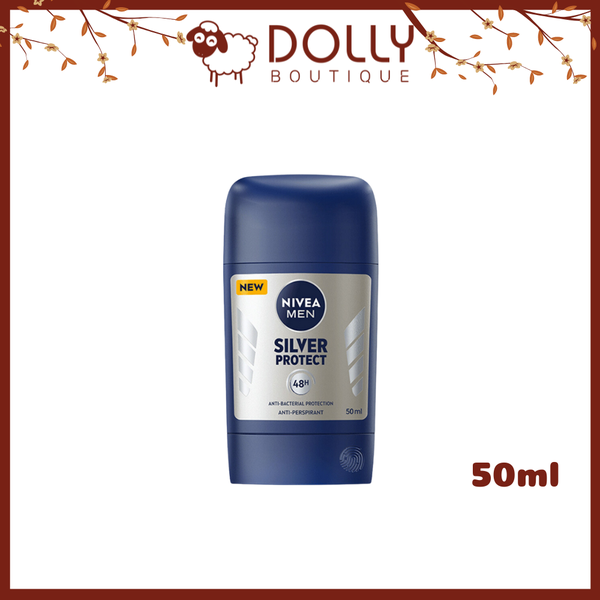 Sáp Khử Mùi Cho Nam Phân Tử Bạc Nivea Men Silver
