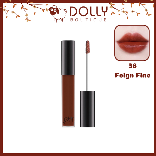 Son Kem Lì Bbia Last Velvet Lip Tint #38 Feign Fine ( Màu Nâu Đất ) - 5g